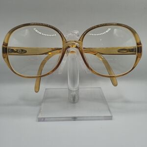 Vintage Christian Dior Golden Yellow Eyeglass Frames